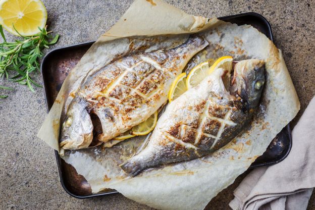 Pescado al horno