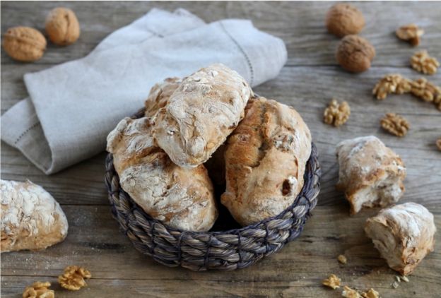 Pan con nueces