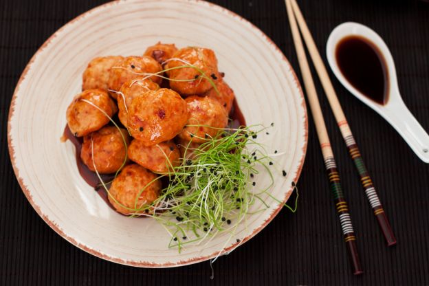 Albóndigas teriyaki