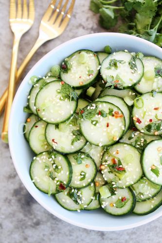 Ensalada japonesa de pepinoE