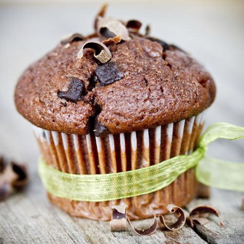 Muffins de remolacha y chocolate