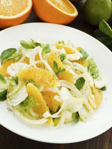 Ensalada de hinojo y naranja