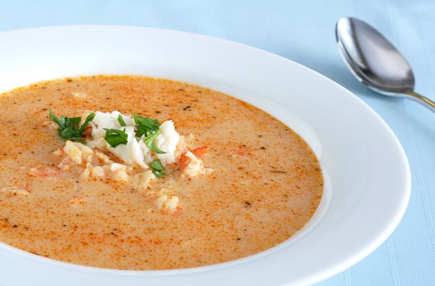 Sopa de cangrejo