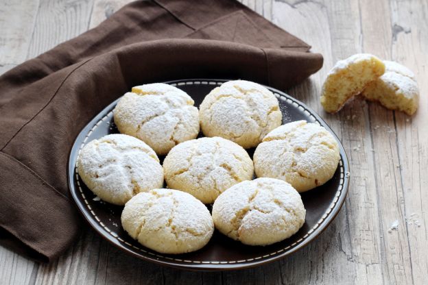 Galletas quebradizas de limón