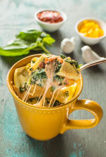 Lasagna de ricotta y espinaca