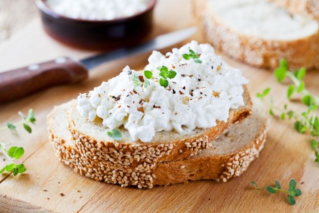 Tostadas de cottage