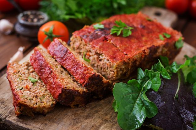 Pastel de carne jugoso