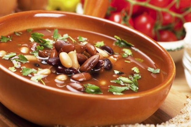 Sopa de frijoles