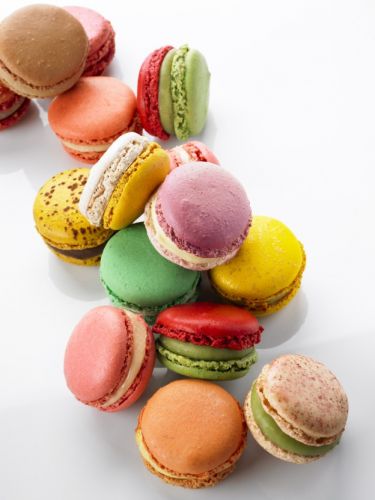 Macarons de harina de almendras