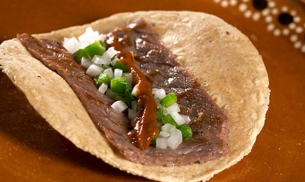 tacos de cecina