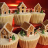 Cupcakes con casitas