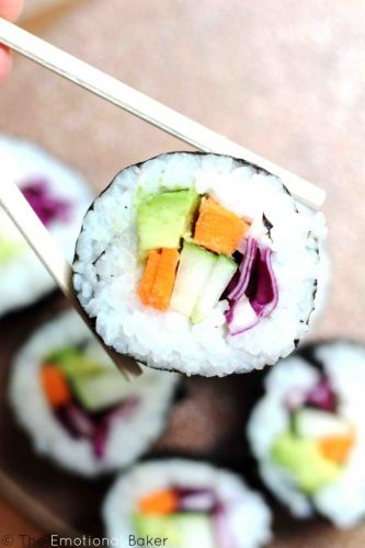 Sushi vegetariano