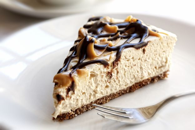 Cheesecake de chocolate y caramelo