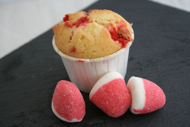 Muffins con bayas de goji