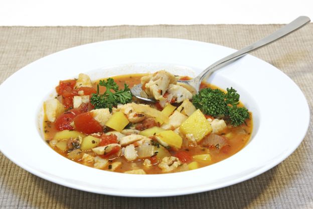 Sopa de bacalao