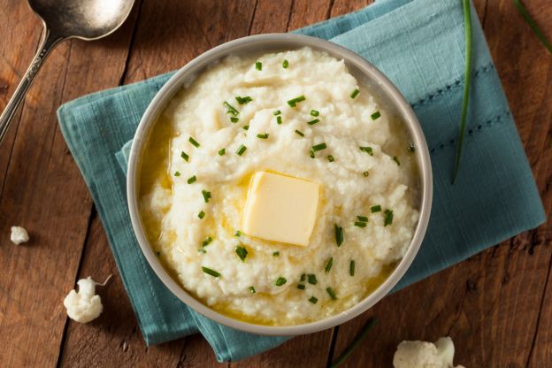 Cambia el puré de patatas por puré de coliflor