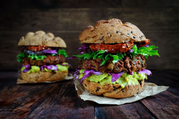 HAMBURGUESAS VEGANAS