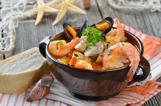 Sopa de mariscos