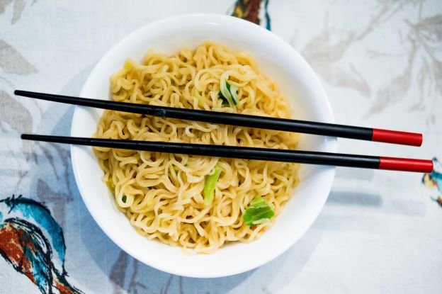 Fideos con caldo