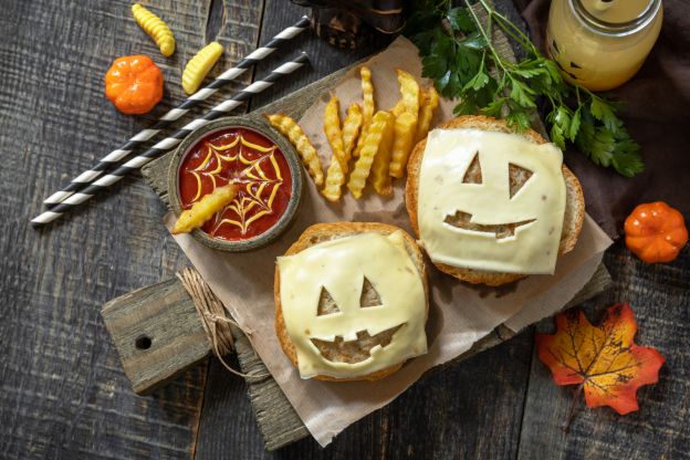 Hamburguesas de Halloween