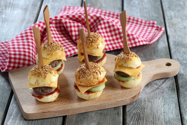 Mini-hamburguesas