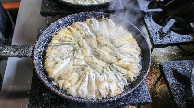 Tortilla de boquerones