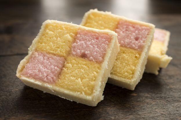 Bizcocho Battenberg