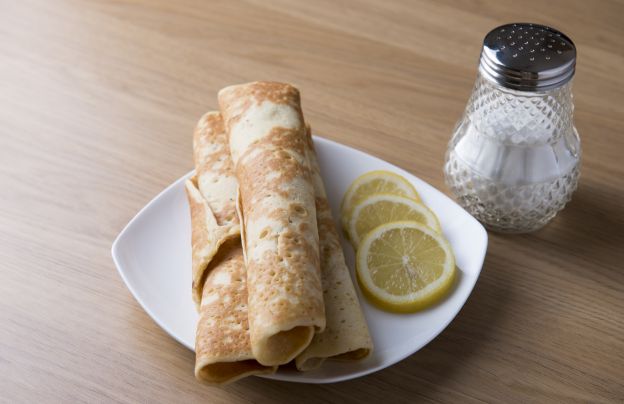 Crêpes con limón