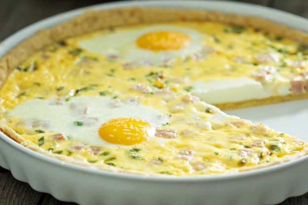 Quiche de huevos