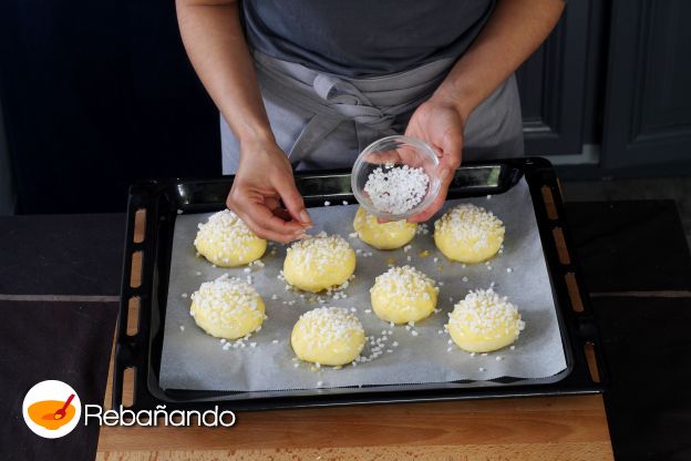 Preparación de las brioches