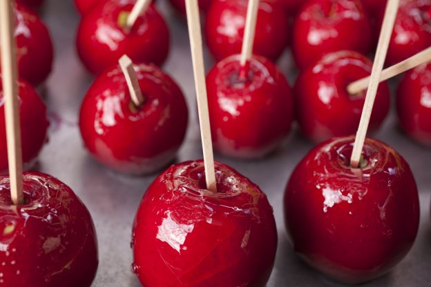 Manzanas con caramelo