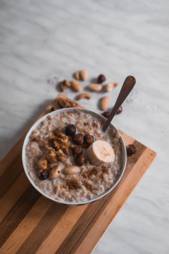 Arroz con leche y chocolate