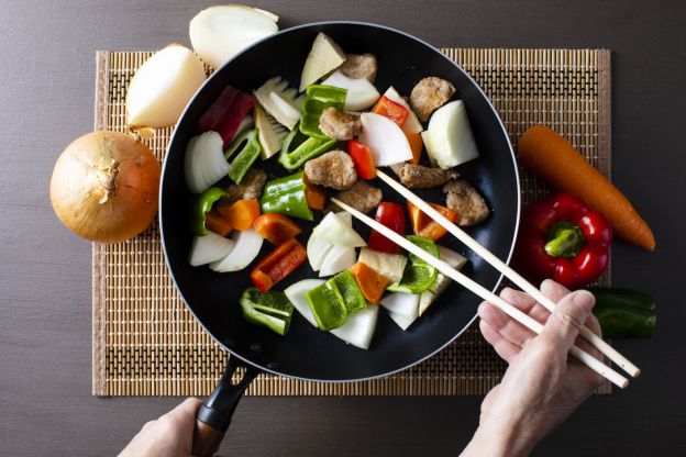 Wok de verduras