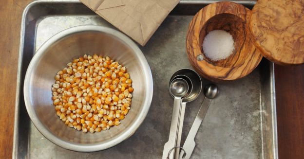 Palomitas en microondas