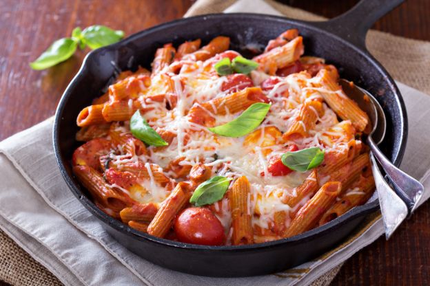 Macarrones con chorizo