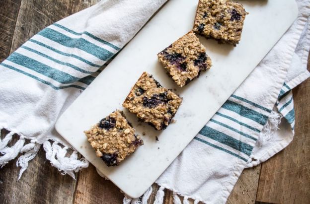 Galletas de avena con moras