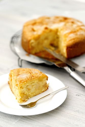 Gâteau au yaourt et aux pommes