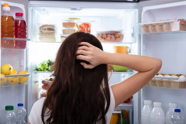 Acumular en la despensa comidas tentadoras