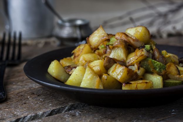 Patatas salteadas