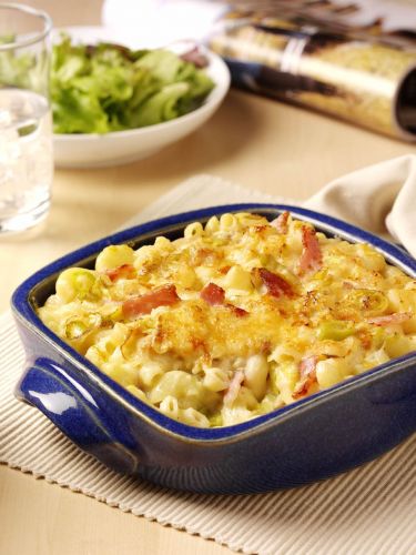 Macarrones con cheddar