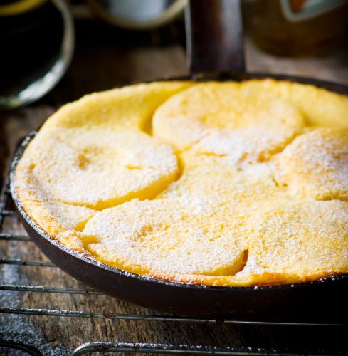 Clafoutis de piña