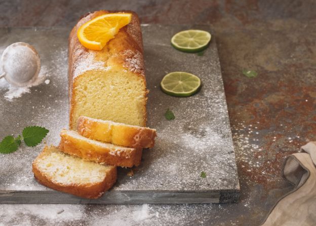 Bizcocho de polenta y naranja