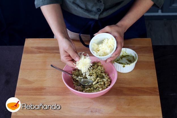 Preparación del relleno