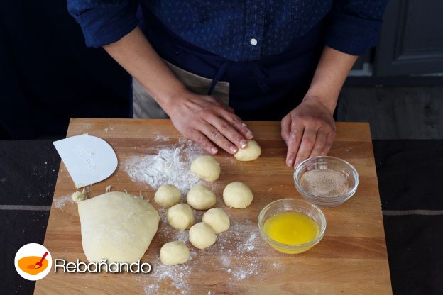 Preparación de la torta