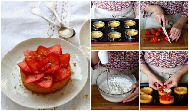 Aprende a hacer paso a paso unas riquísimas tartaletas de fresa