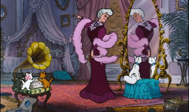 La exquisita Madame Bonfamille de 'Los aristogatos'