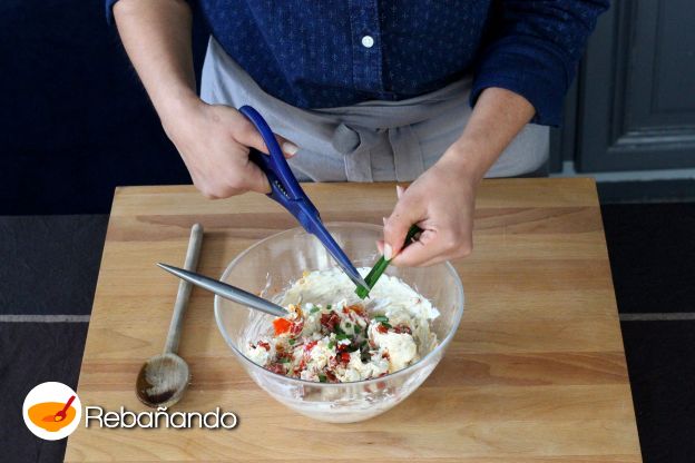 Preparar el relleno VI