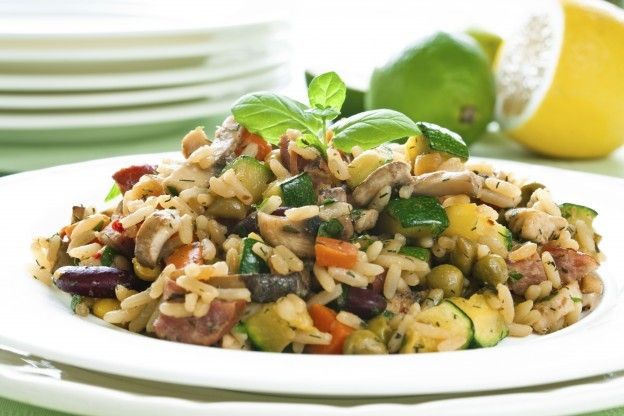 Arroz con verduras