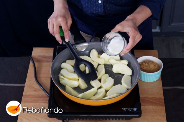 Preparación del relleno