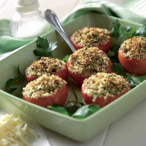 Tomates gratinados